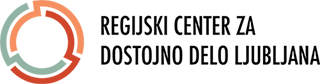 regijski center za dostojno delo lj logo